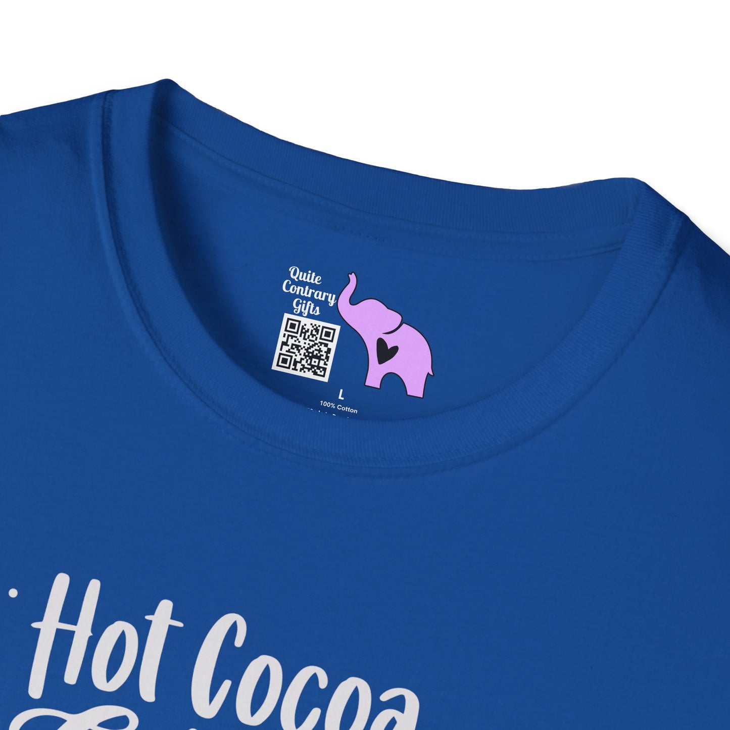 Hot Cocoa, Cozy Blankets & Christmas Movies Adult T-shirt