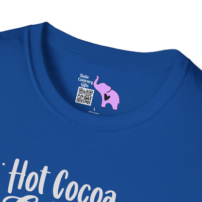 Hot Cocoa, Cozy Blankets & Christmas Movies Adult T-shirt