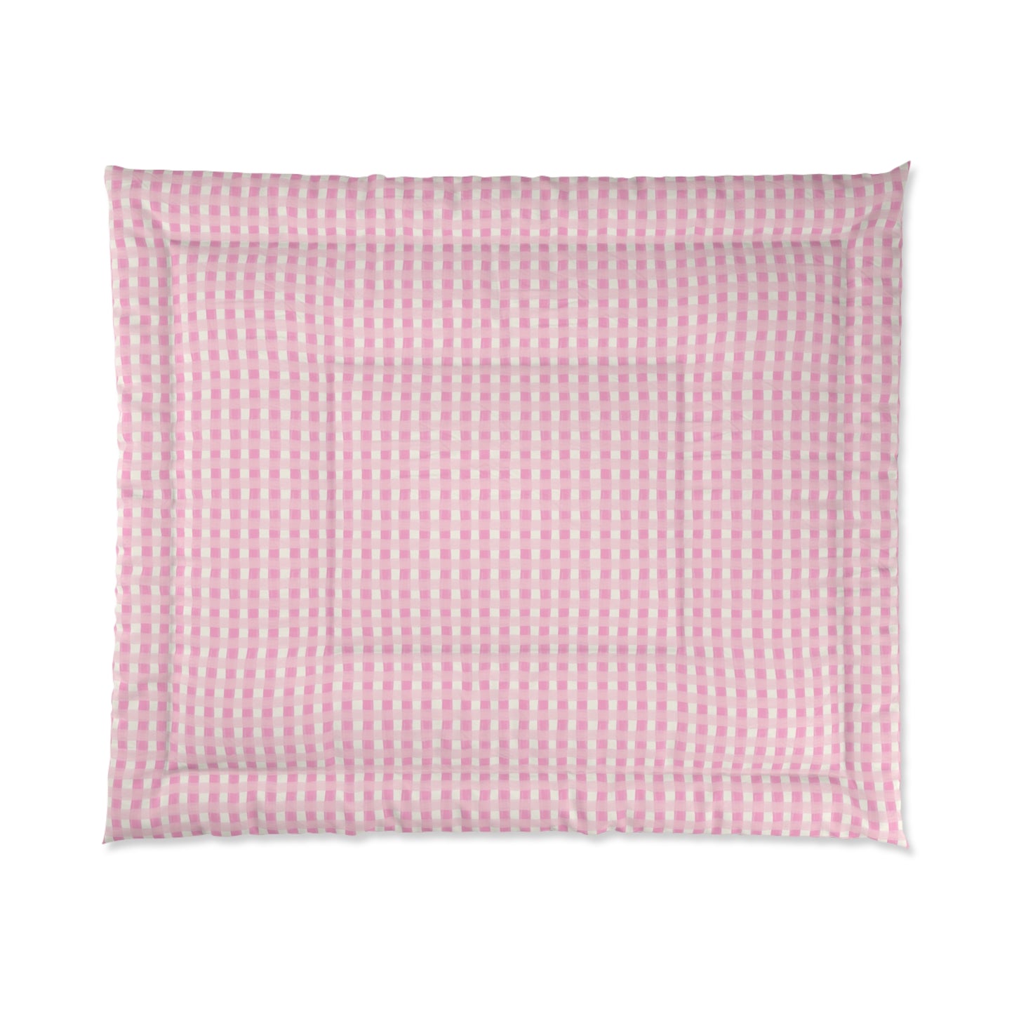 Dreamy Rose Gingham Comforter