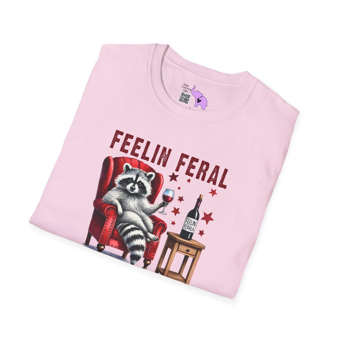 Feelin Feral (Wine) T-shirt