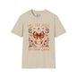 Fall For Jesus He Never Leaves (2) Adult T-shirt