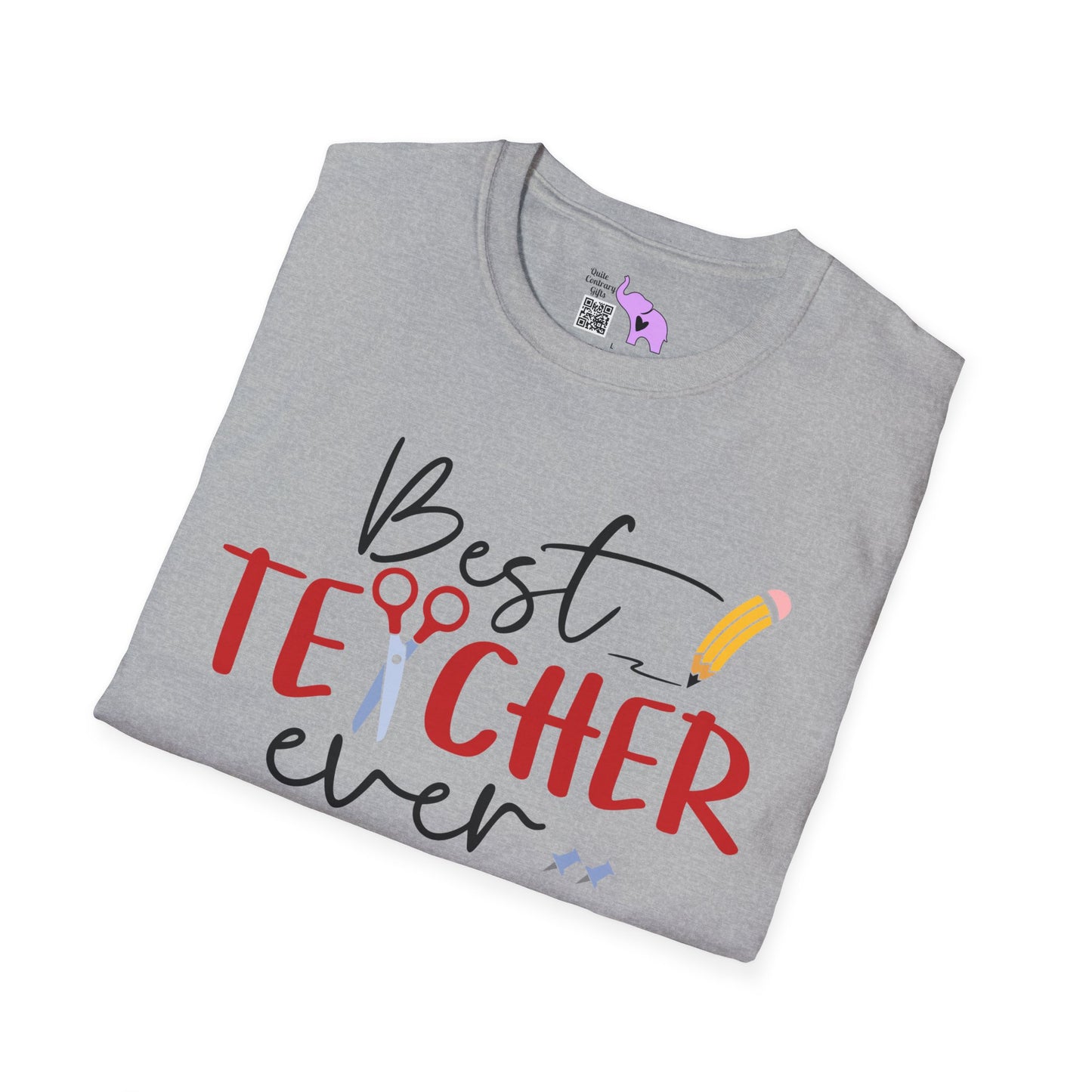 Best Teacher Ever Adult T-shirt
