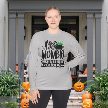 Mombie Like A Zombie But With Kids Adult Long Sleeve Tee