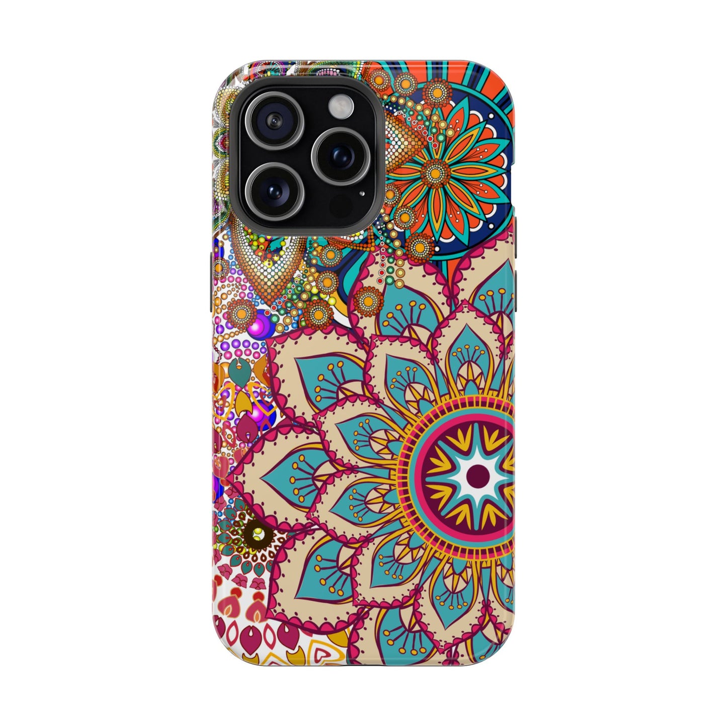 Colorful Mandala MagSafe® Compatible Tough Case for iPhone