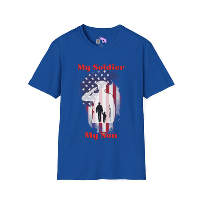 My Soldier My Son (Dad) Adult T-shirt