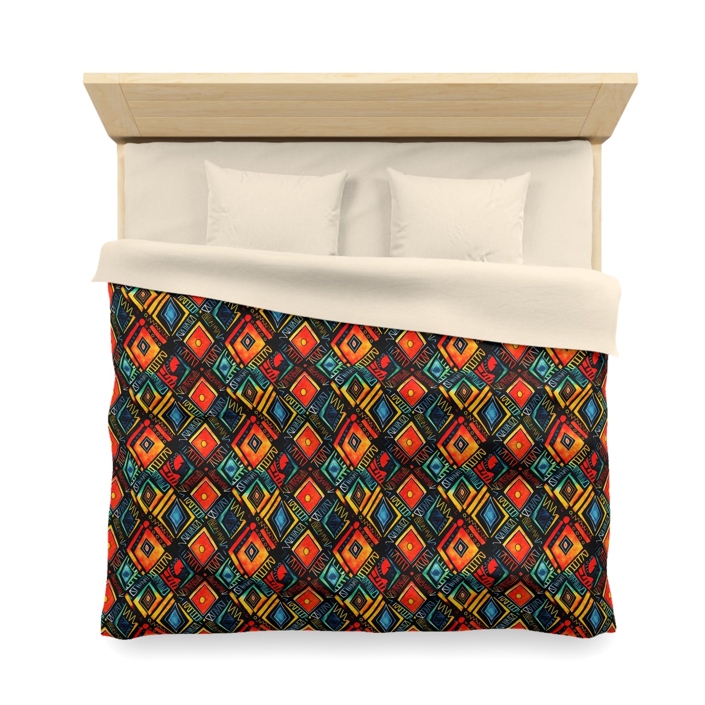 Abundance Rhythm Microfiber Duvet Cover
