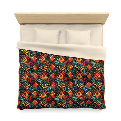 Abundance Rhythm Microfiber Duvet Cover