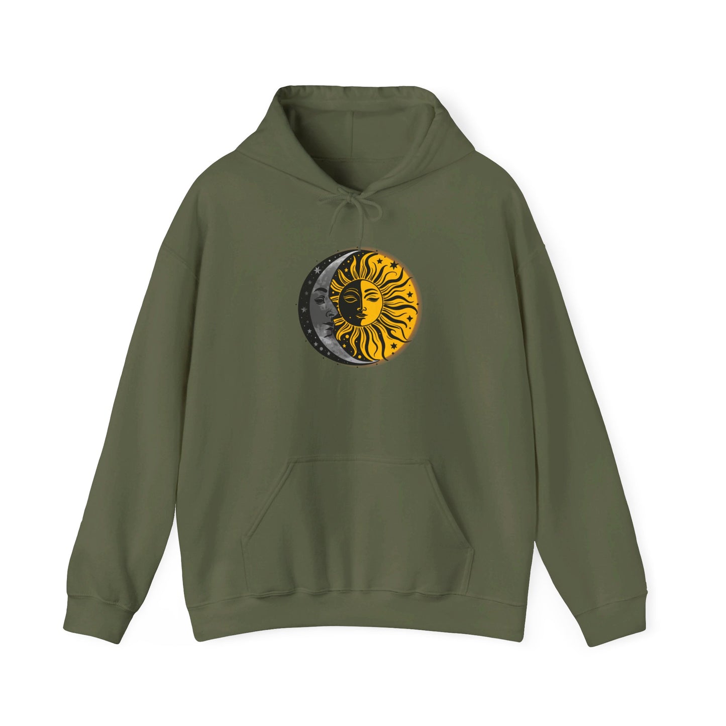 Sun Moon Stars Heavy Blend™ Hooded Sweatshirt