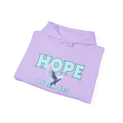 HOPE Psalm 42:5 Heavy Blend™ Hooded Sweatshirt