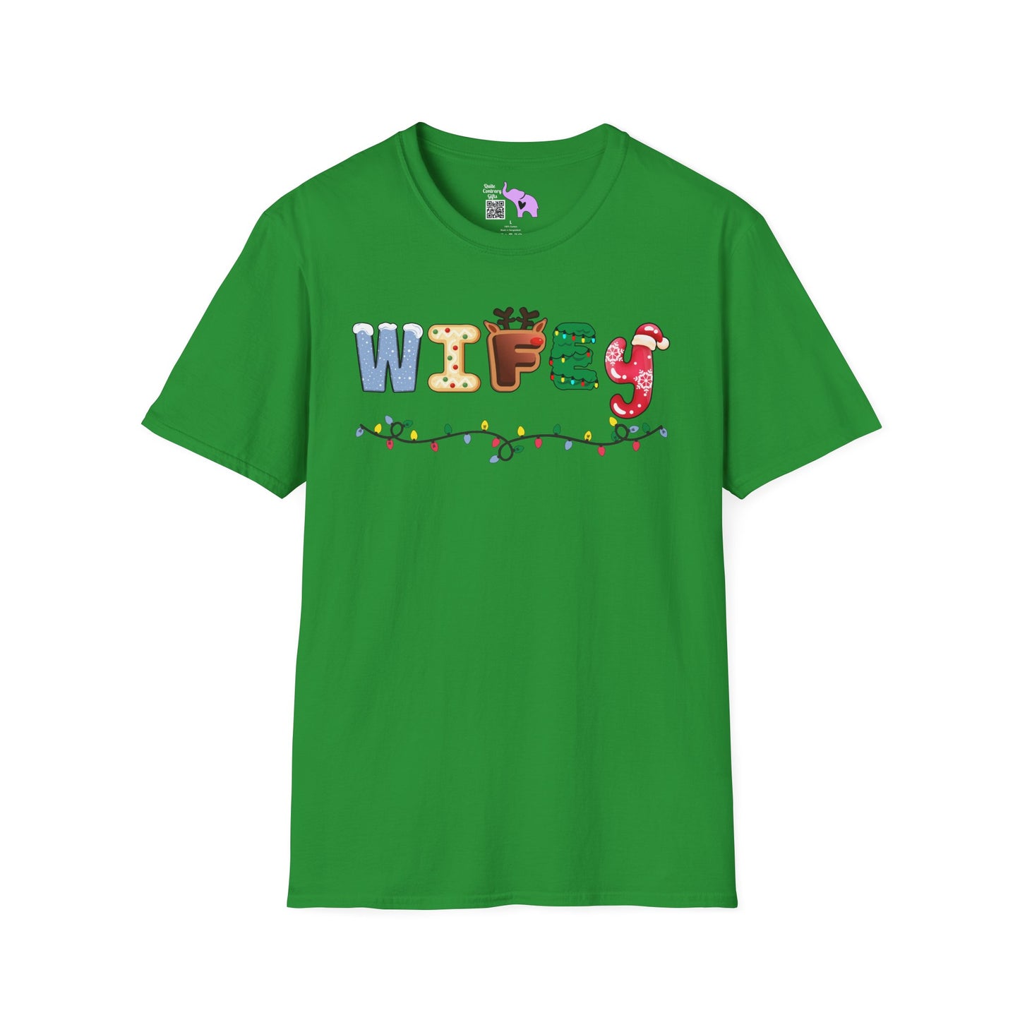 Christmas Wifey Adult T-shirt
