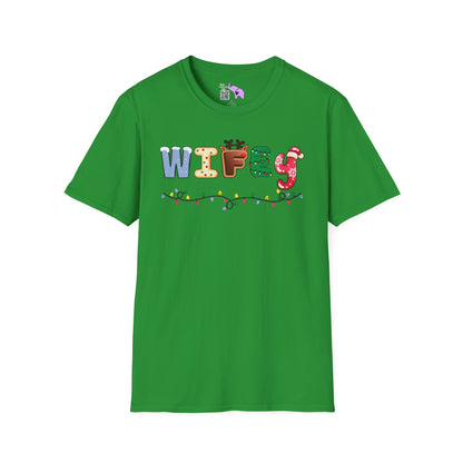 Christmas Wifey Adult T-shirt