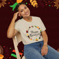 Happy Kwanzaa Wreath Adult T-shirt