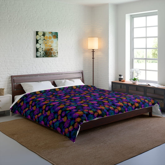 Luminous Carnations Comforter