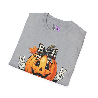 Pumpkin Peace Adult T-shirt