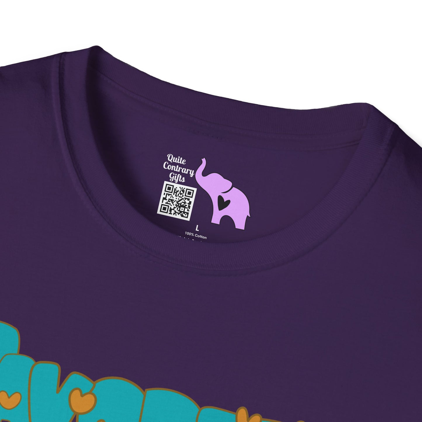 Favorite Auntie Teal/Gold Adult T-shirt