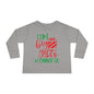 I Like Big Gifts & I Cannot Lie Toddler Long Sleeve Tee