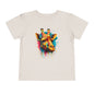 Colorful Giraffe Toddler Tee