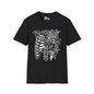 Floral Ribcage Adult T-shirt