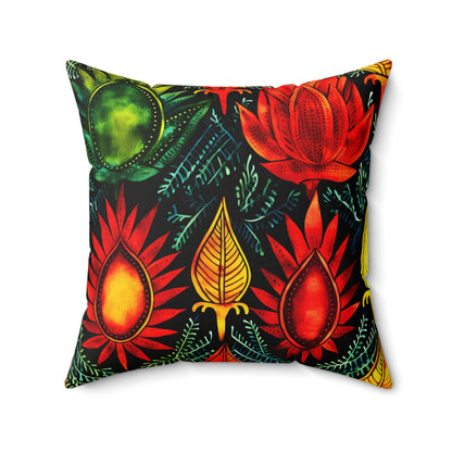 Joyful Burst Throw Pillow