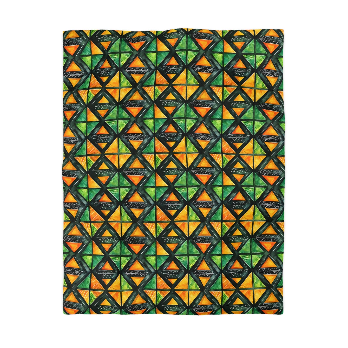 Living Tapestry Microfiber Duvet Cover