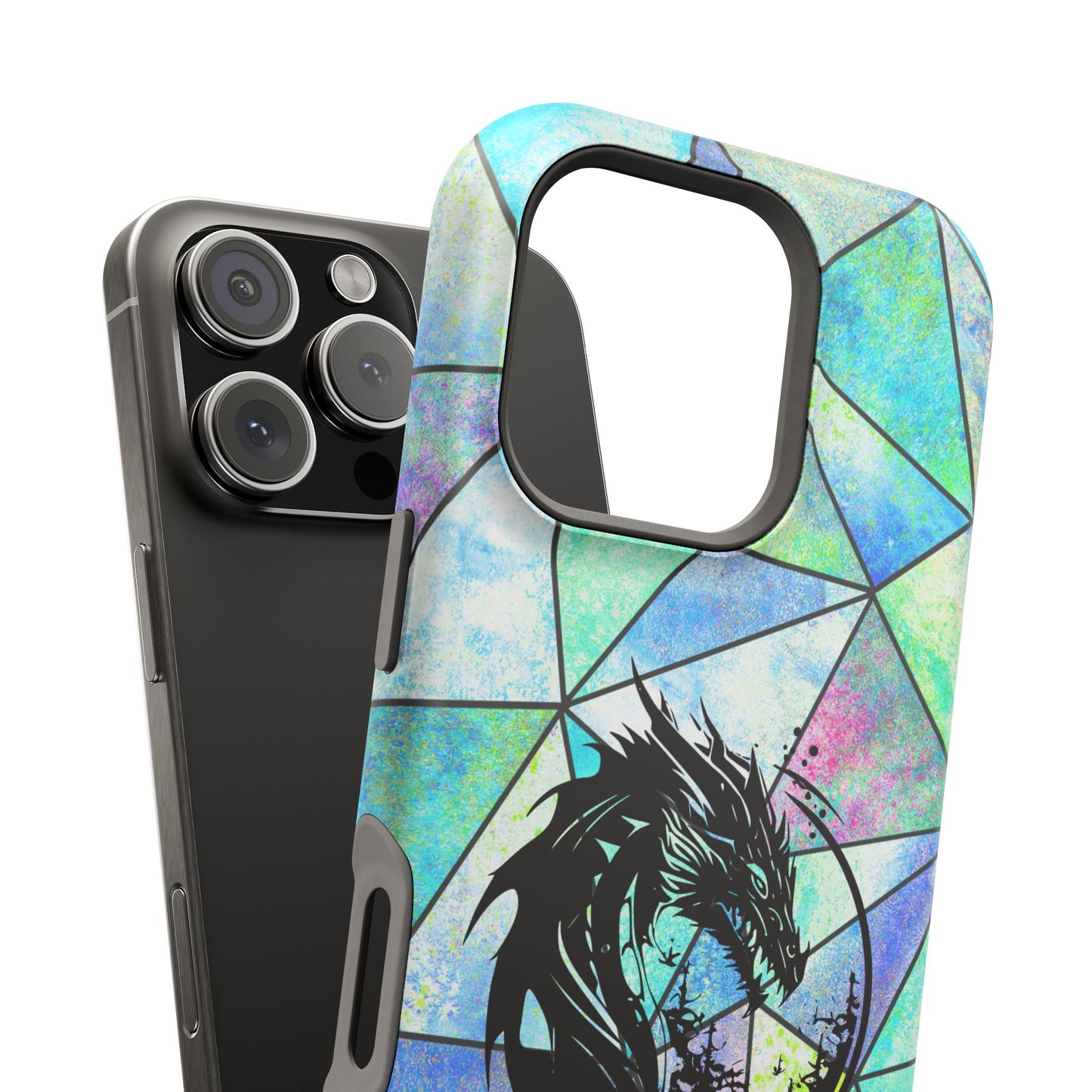 Dragon Silhouette MagSafe® Compatible Tough Case for iPhone