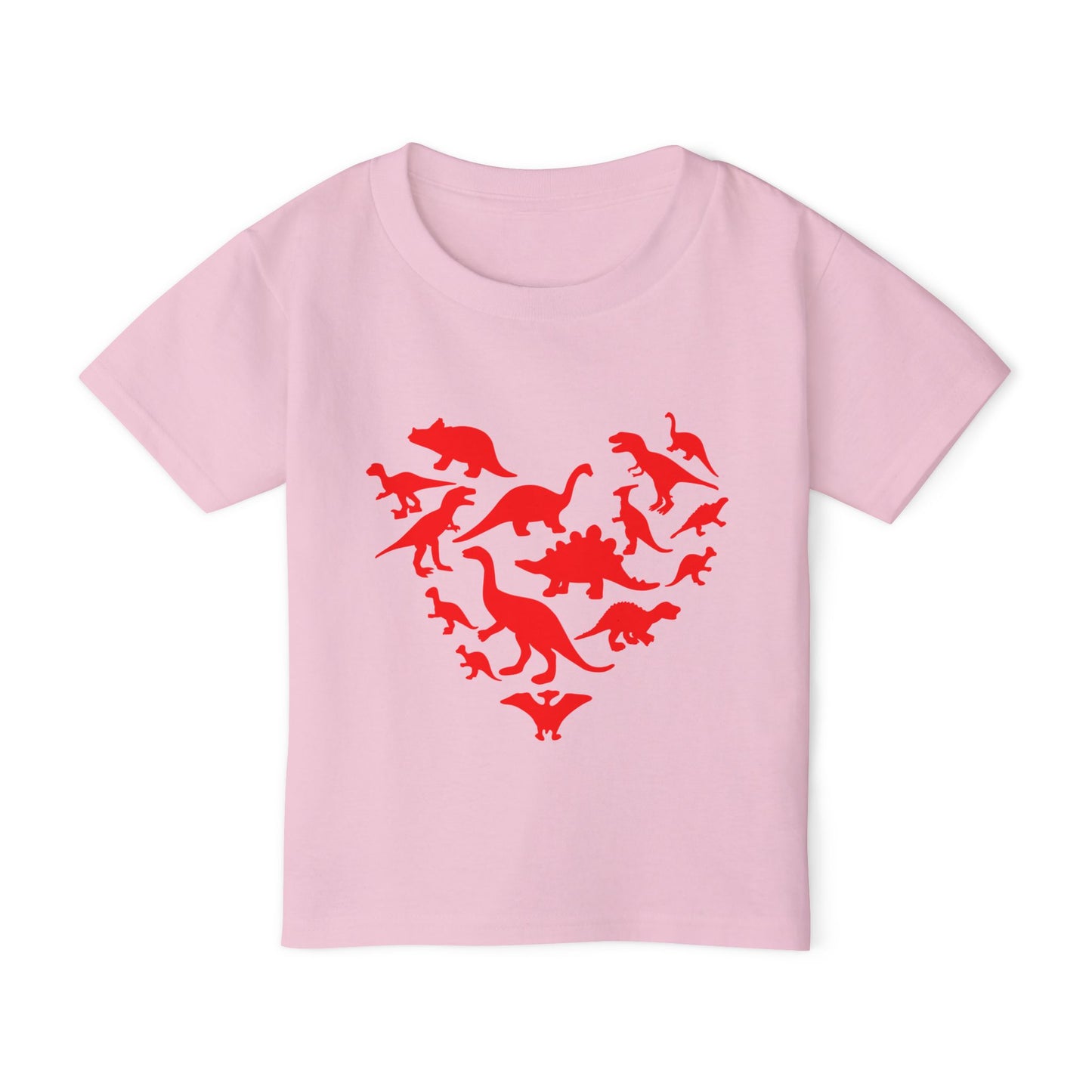 Dinosaur Heart Heavy Cotton™ Toddler T-shirt