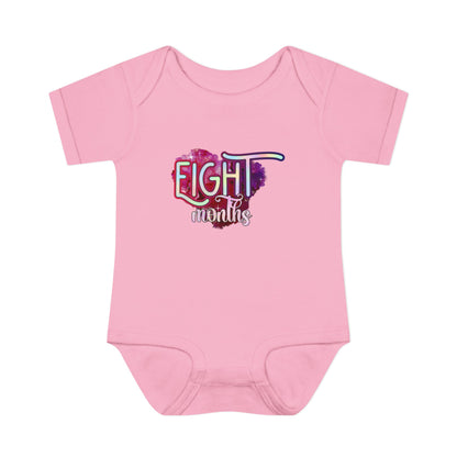 Stardust Baby Milestone Bodysuit-Eight Months