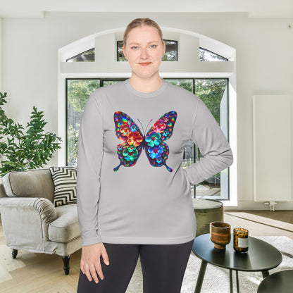 Neon Bloomfly Adult Long Sleeve Tee