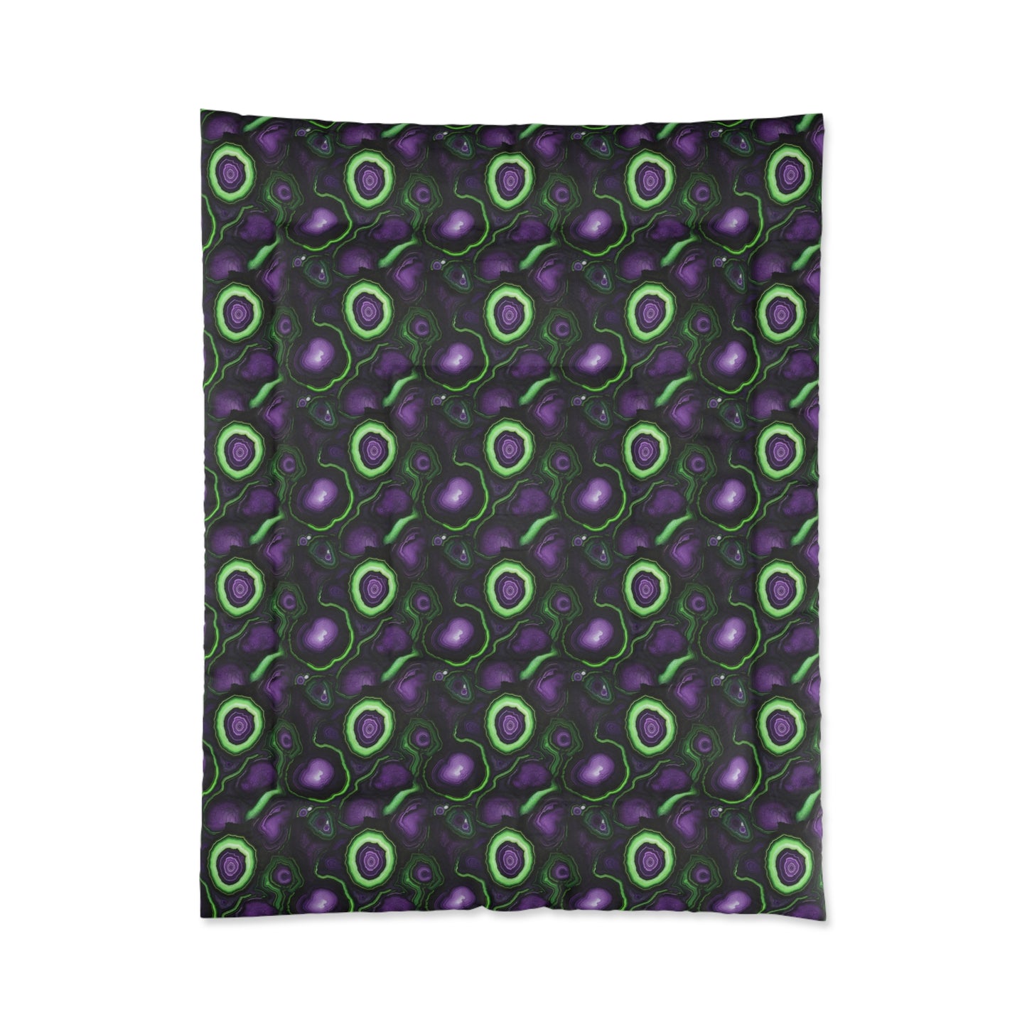 Amethyst & Lime Fracture Comforter