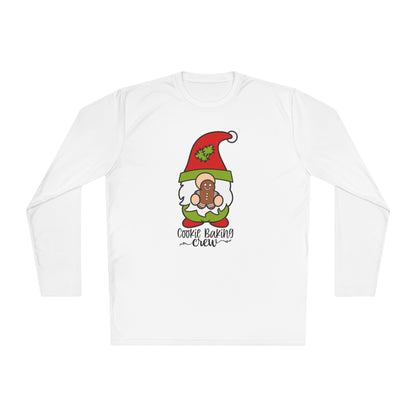 Cookie Baking Crew Gnome Adult Long Sleeve Tee