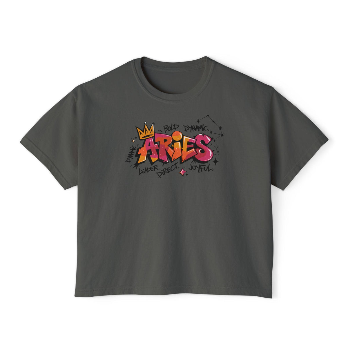 Aries Street Art Women's Boxy Tee