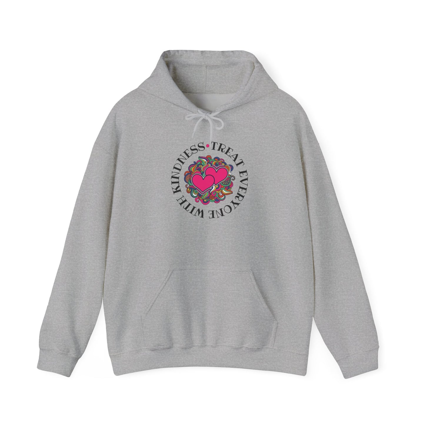 Treat Everyone With Kindness Heavy Blend™ Hooded Sweatshirt