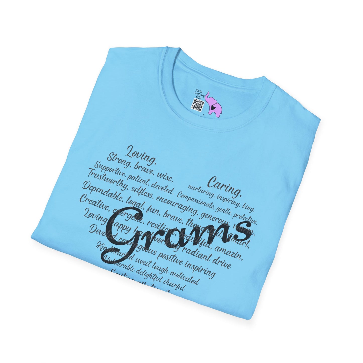 Grams Descriptive Words Adult T-shirt