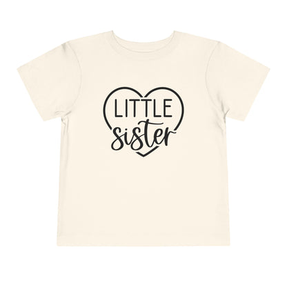 Little Sister (Heart) Toddler Tee