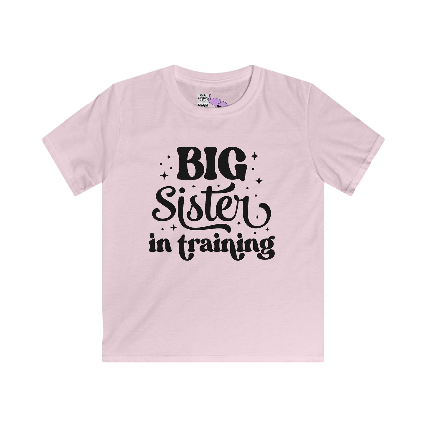 Big Sister in Training Youth Softstyle Tee