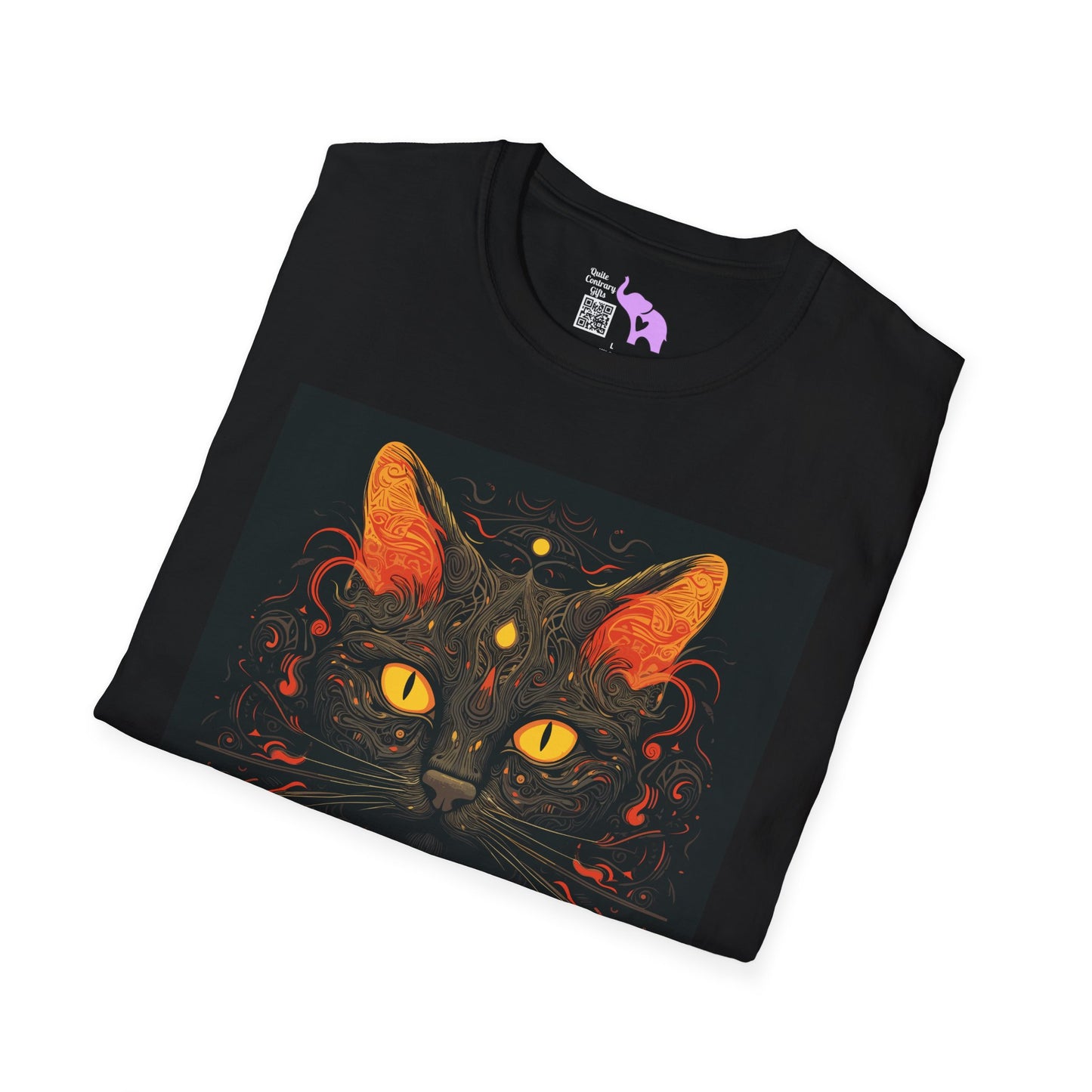 Creepy Black Cats 2 T-shirt