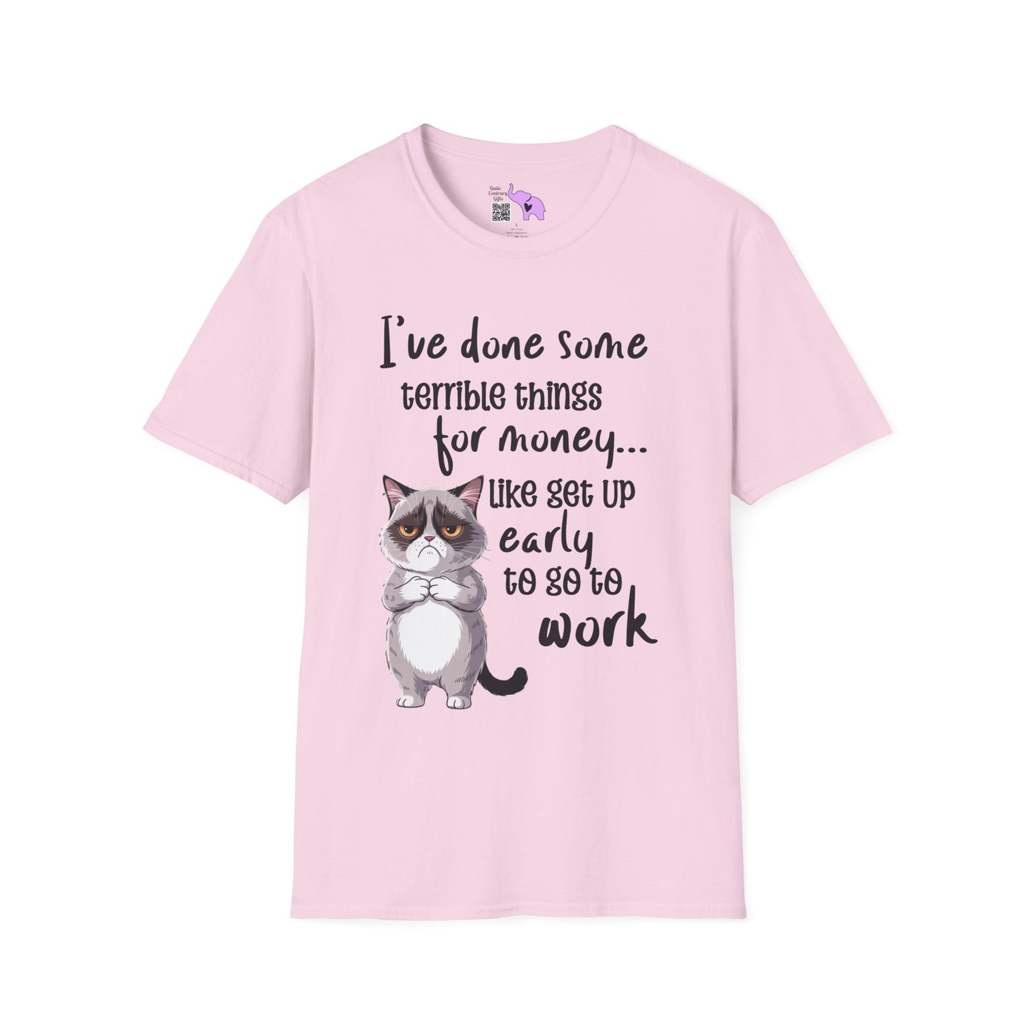 I've Done Some Terrible Things for Money... Adult T-shirt