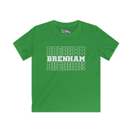 Brenham (Stacked) Youth Softstyle Tee