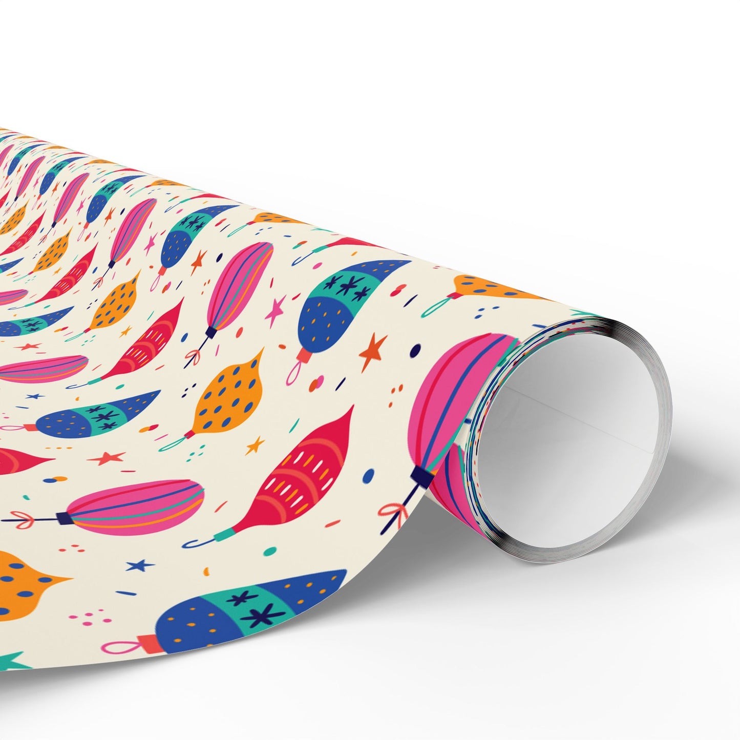 Ornament Parade Wrapping Paper