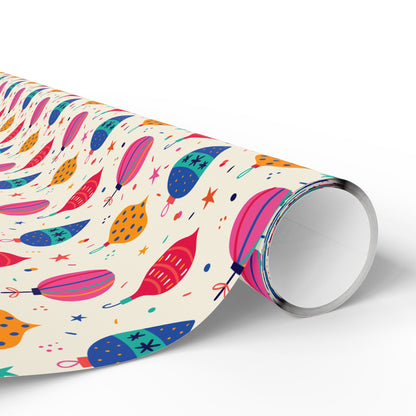 Ornament Parade Wrapping Paper
