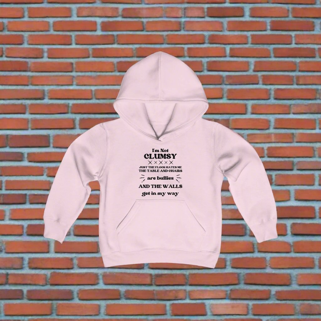 I'm Not Clumsy Youth Hoodie