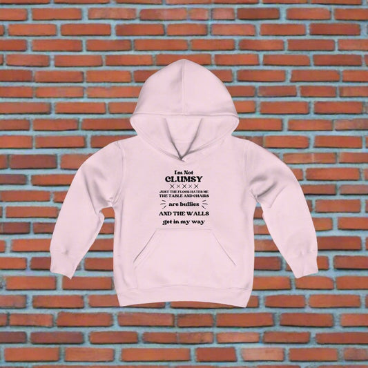 I'm Not Clumsy Youth Hoodie