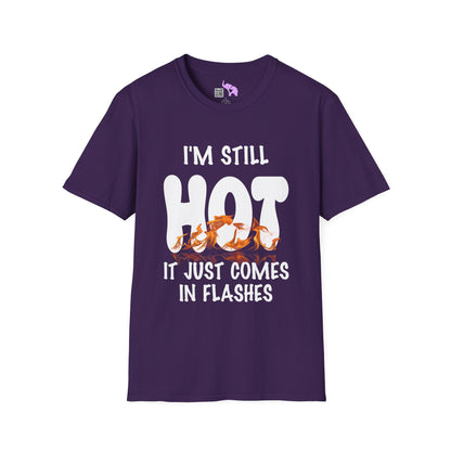 I'm Still Hot It Just Comes In Flashes Adult T-shirt