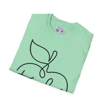 Teacher w/Apple Adult T-shirt