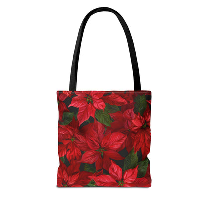 Crimson Noel Canvas Tote Bag