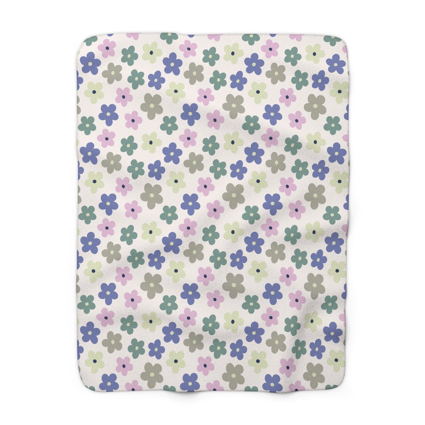 Earthbound Blooms Fleece Blanket