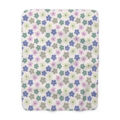 Earthbound Blooms Fleece Blanket
