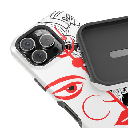 Goddess Durga Mata w/Manala MagSafe® Compatible Tough Case for iPhone