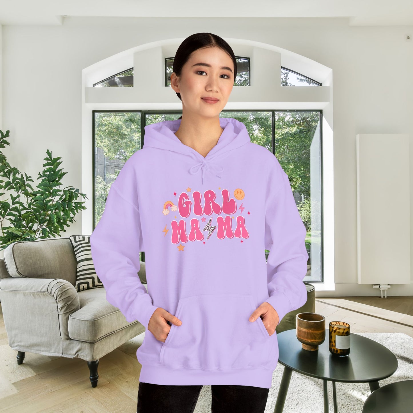 Girl Mama Heavy Blend™ Hooded Sweatshirt