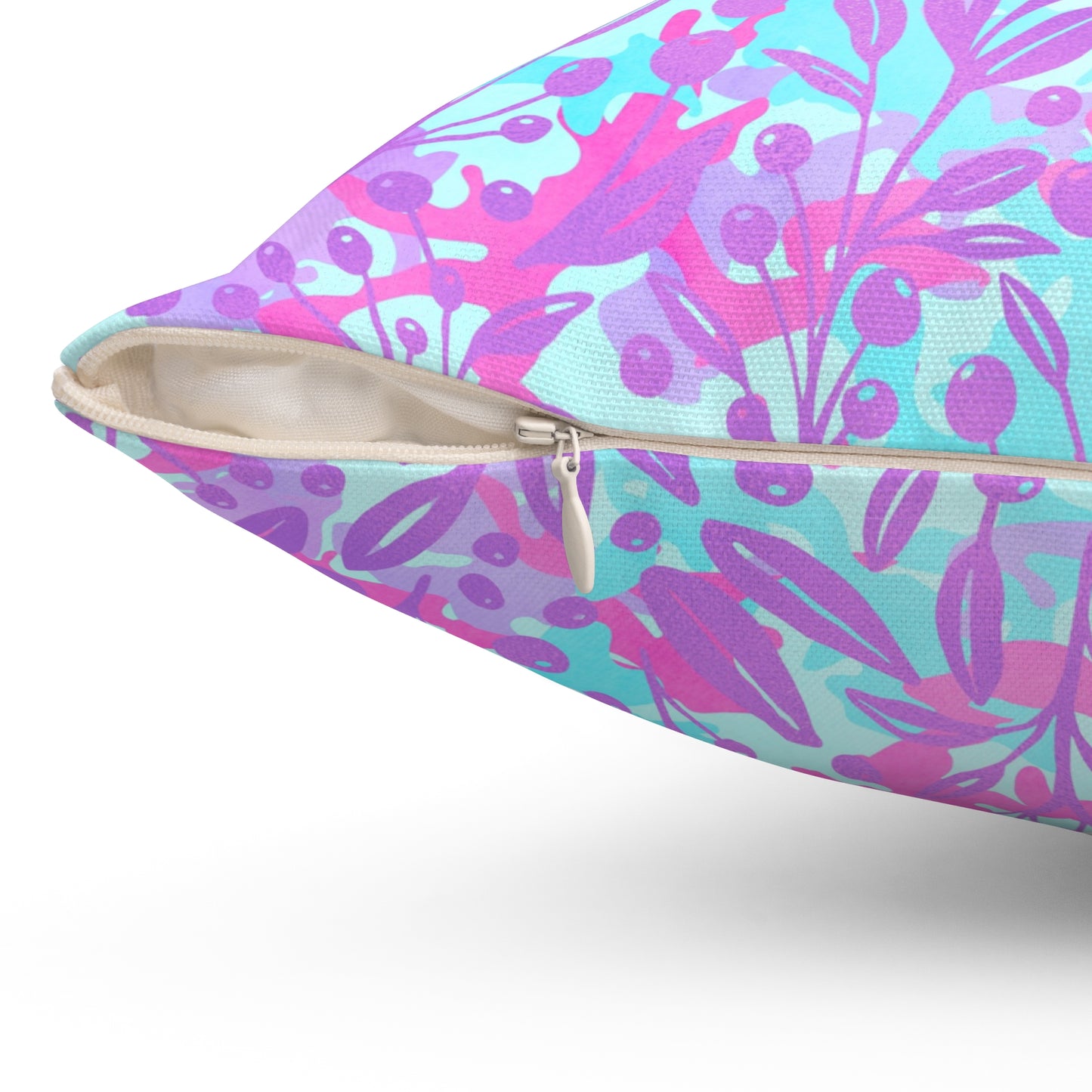 Sweet Berry Bloom Throw Pillow